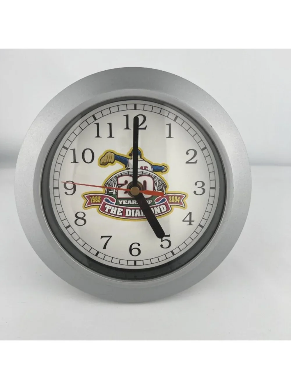 Richmond Braves 20 Years of the Diamond 1985 to 2004 Desk or Wall Clock Works